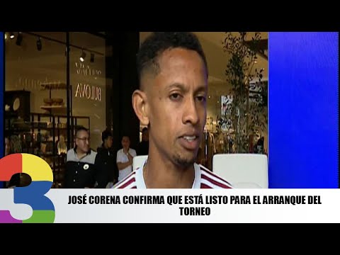 José Corena confirma que está listo para el arranque del torneo