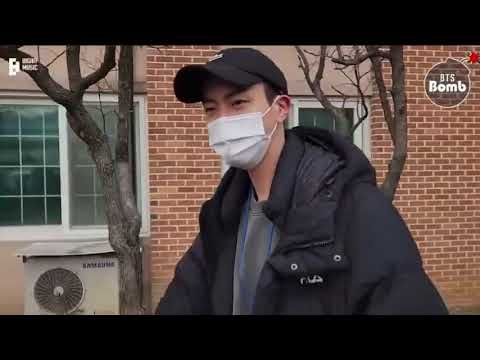 Jin Entrance Ceremony with BTS 방탄소년단 진  #jin #bts #btsarmy #jinbts #bangtanbomb