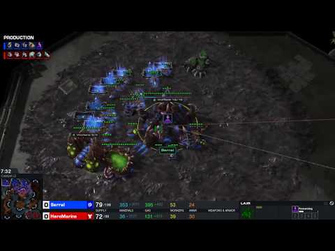 Serral vs HeroMarine | Game 1 | WCS Austin | QUARTERFINAL | TvZ | Starcraft 2 | FULL GAME