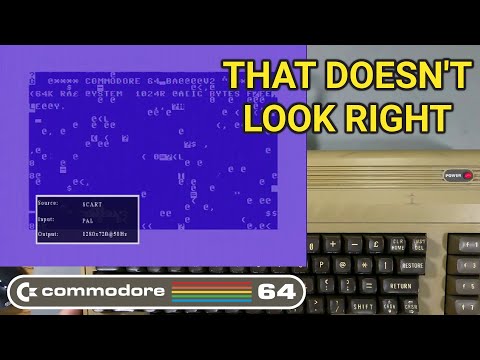 The Commodore C64 Replacement PLA has Failed (PLA20V8)