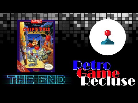 Chip 'n Dale: Rescue Rangers (1990) Disney Nintendo Famicom NES ending [Retro Gaming]