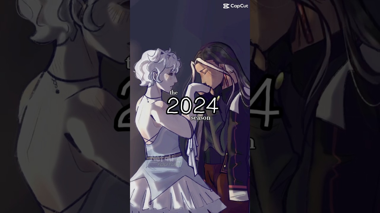 A year of improvement! #2024 #art #artist #drawing #newyear #progress #fandom #newyear2024
