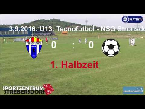 3.9.2016: U13: Tecnofutbol - NSG Stronsdorf