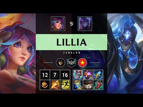 Lillia Jungle vs Bel'Veth - VN Challenger Patch 25.10