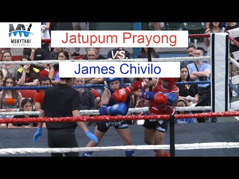 MUAY THAI VICTORIA 10: Jatupum Prayong (red) vs James Chivilo (blue)