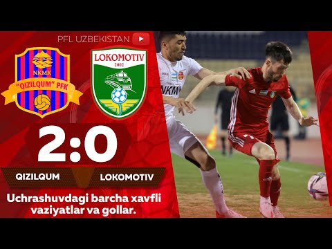 Coca-Cola Superliga. 1-tur QIZILQUM — LOKOMOTIV 2:0