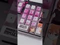 A Certain Magical Index: Mikoto Misaka Keycap Set #shorts #anime #keycaps #misaka #mikoto