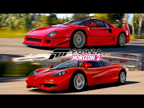 FORZA HORIZON 2 - FERRARI VS MCLAREN (Xbox One) / Lets Play Forza Horizon 2