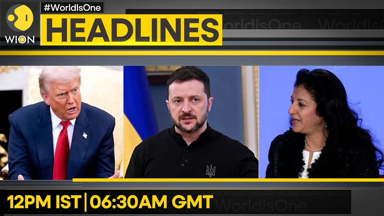 Zelensky in Turkey for Peace Talks | Khashoggi's Widow Demands Apology from MBS | WION HEADLINES