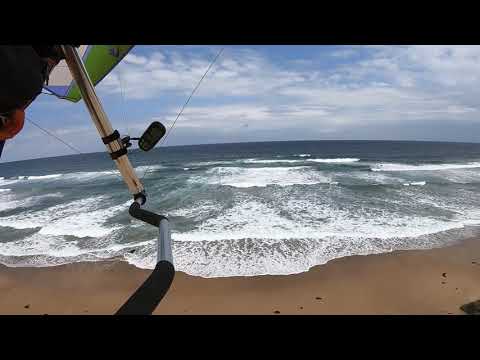 Hang glider landings compilation