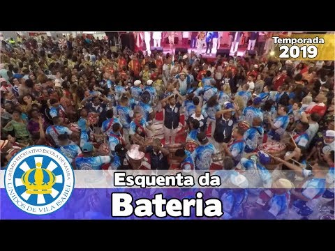 Vila Isabel 2020 - Esquenta da bateria no Salgueiro Convida - Apoteose ao vivo - #SC19