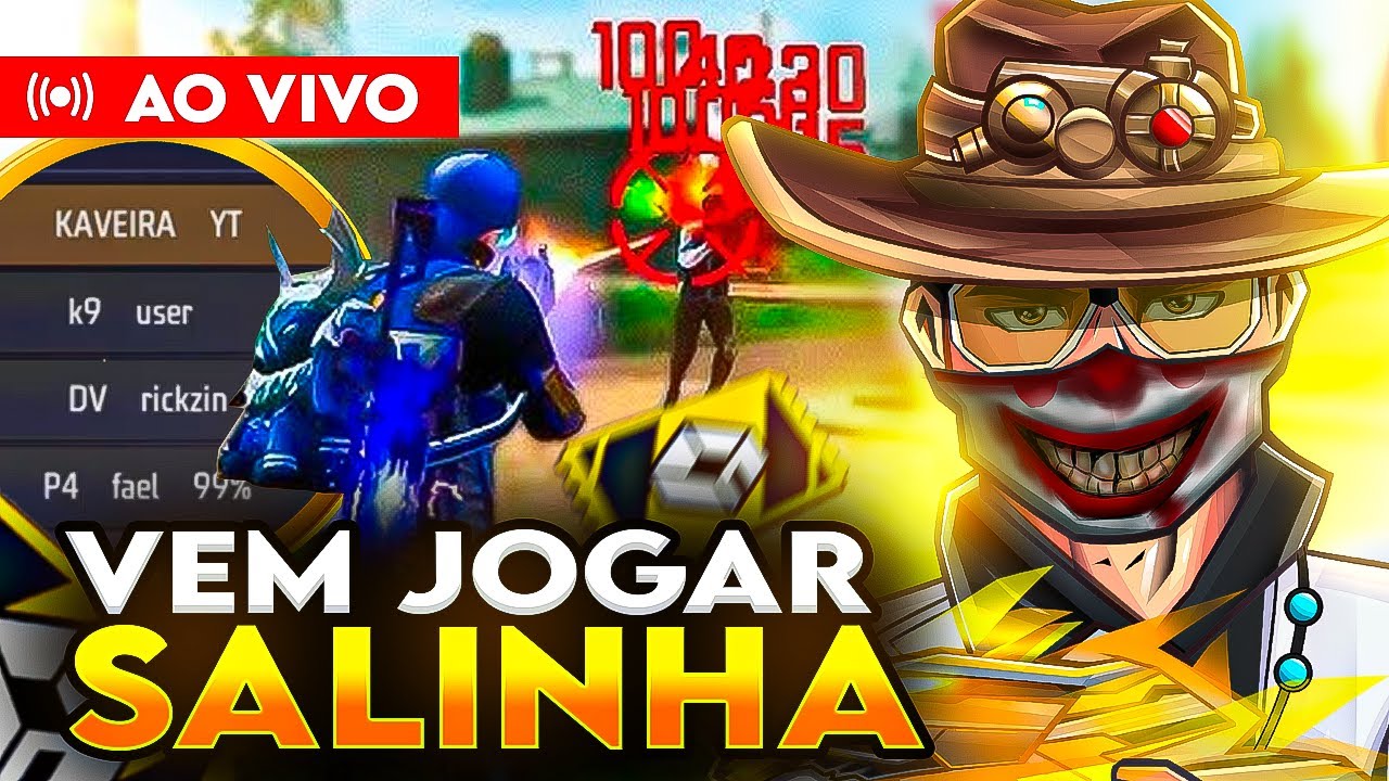 🔥 LIVE FF 🔥 FREE FIRE  AO VIVO 🔥 4X4 + 6X6 COM INSCRITOS 🔥  SALA PERSONALIZADA 🔥