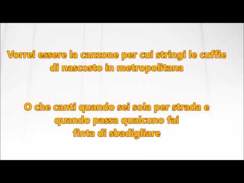Vorrei essere una canzone
