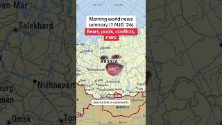 Morning of August 1 #summary #worldnews