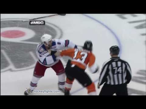 Brandon Prust vs Dan Carcillo