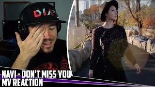 Navi(나비) - Don't Miss You(그리워 말아요)) | MV Reaction