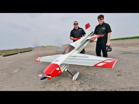FREESTYLE MASTERS UK RC - RORY TOOLEY FLYING HIS 3D HOBBY SHOP DEMONSTRATOR EDGE 540 106" - 2018