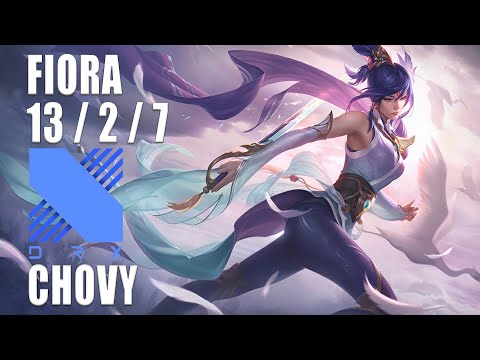 DRX Chovy FIORA vs LULU | TOP | Master | Korea | 13/2/7