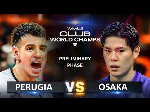 Perugia (Italy) vs Osaka (Japan) | Volleyball Club World Championship 2025