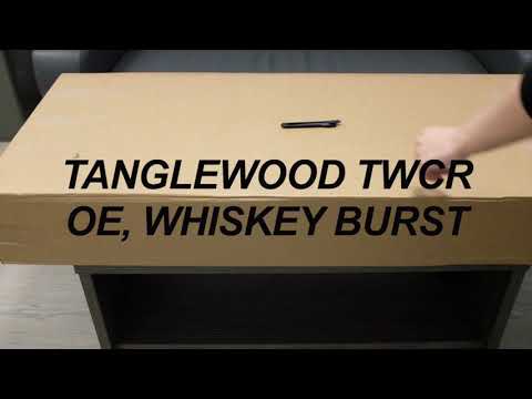 TANGLEWOOD TWCR OE CROSSROADS ELECTRO ACOUSTIC. UNBOXING/DEMO