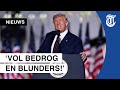 Trump haalt in speech hard uit naar rivaal Biden