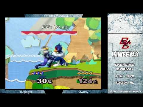 BC Biweekly 33: Winners Round 2 - d0ginger (Falco) vs Qwerty (Sheik)