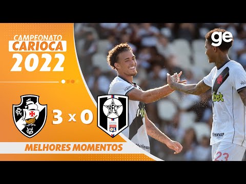 Gols e lances de Vasco da Gama x Resende