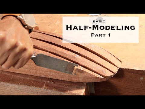How to Start Modeling - The Basic Half Hull Modeling Process, Part 1