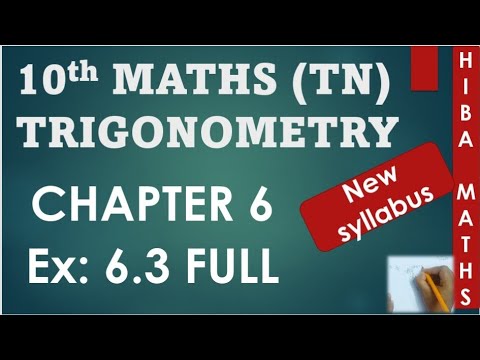 10th maths chapter 6 exercise 6.3 full answers tn samacheer hiba maths