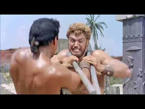 HERCULES against SAMSON   Fight   YouTube