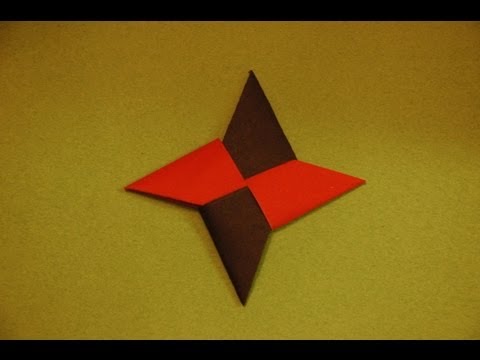 Origami Ninja Star – How To Make An Origami Ninja Star
