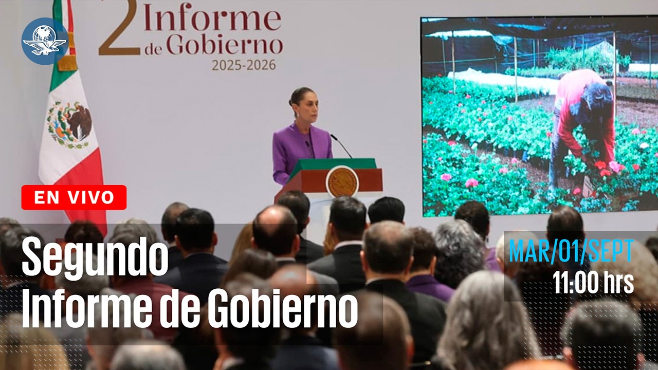 Claudia Sheinbaum presenta su Segundo Informe de Gobierno