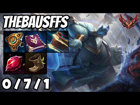 Thebausffs Gragas Support vs Nautilus 25/10/2025