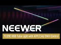 Introducing the  NEEWER TL120C RGB Tube Light with APP/2.4G/DMX Control