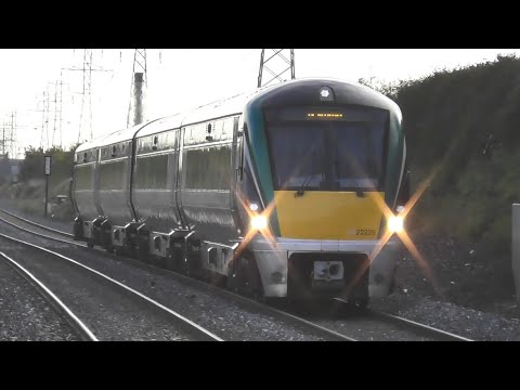 Irish Rail 22000 Class Intercity Train 22229 - Park West & Cherry Orchard, Dublin