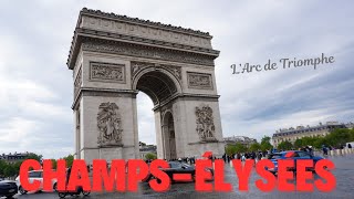 Bienvenue à l'Arc de triomphe ! Welcome to the Arc de triomphe !