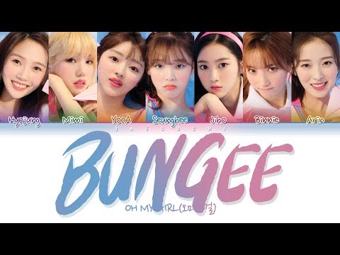 OH MY GIRL (오마이걸) - BUNGEE (Fall in Love) (Color Coded Lyrics Eng/Rom/Han/가사) Video