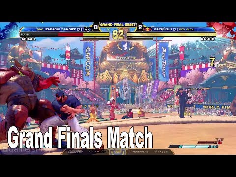 Capcom Cup 2018 - Grand Finals Match Itabashi Zangief vs Gachikun [HD 1080P]
