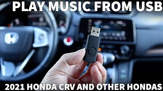 Download lagu How to Play Music From USB Drive in a Honda CRV - USB Stick for Music in Civic Accord Insight HRV mp3