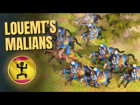 World Best LoueMT’s Malians Explained (with build order) | Age of Empires 4