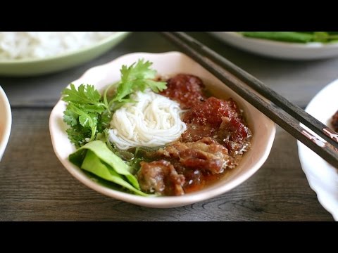 Traditional Vietnamese Grilled Pork & Vermicelli