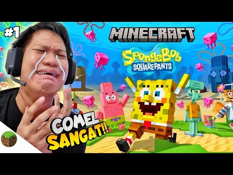 ACI GameSpot -  WHY DIDN'T I PLAY THE MAENKREPPP GAME FROM THE BEFORE!!!  Minecraft Part 1 [INDO] ~Minecraft X Spongebob DLC