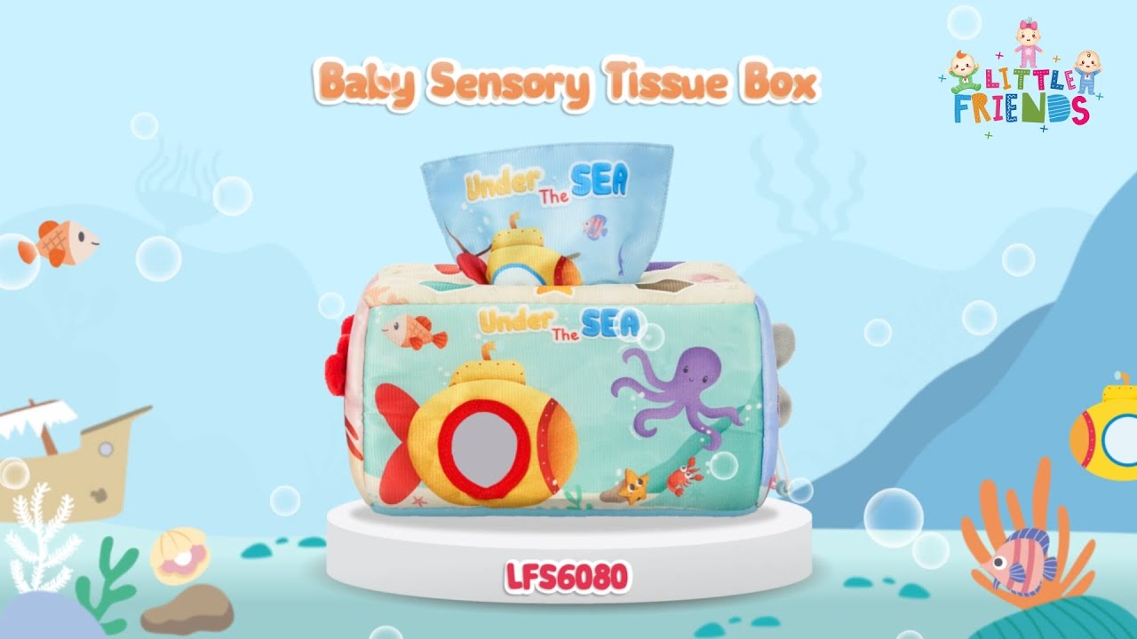 Sensory Tissue Box Under The Sea LFS6080