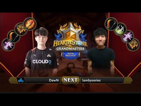 DawN vs lambyseries | 2021 Hearthstone Grandmasters Asia-Pacific | Decider | Season 2 | Week 2
