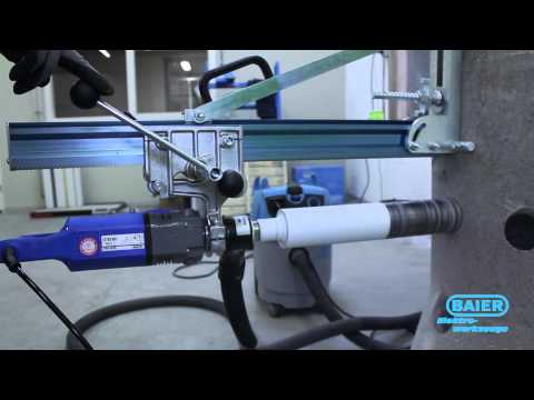 Baier BDB825 diamant droog/nat boormachine