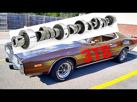 Mopar 318 with Summit 6900 Cam #edelbrock #automobile#camshaft #mopar#engine#summit