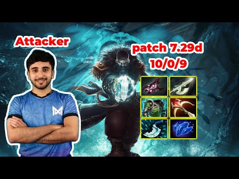 Attacker Guts Kunkka Mid - DOTA 2 7.29d - MMR rank - Dota2 Gameplay [Learn To PRO dota2]