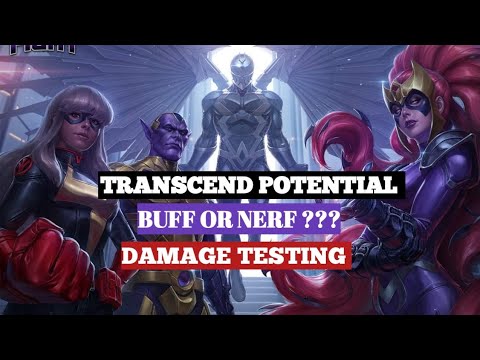 TRANSCEND POTENTIAL TESTING || BUFF OR NERF || BETA RAY BILL || MARVEL FUTURE FIGHT