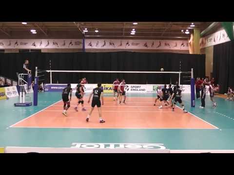 Highlights: Team Northumbria vs London Polonia Finals #2 + Golden Set (NVL Super 8s Men)(2013-04-28)