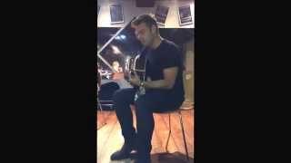 Ben Montague singing Runaway at Swindon VIP 22/10/15